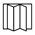 Puerta plegable
