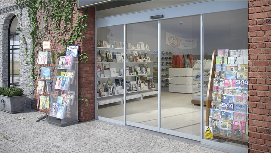 Insulated Commercial Entry