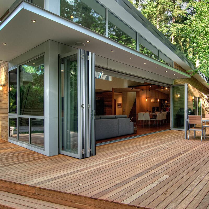 sliding folding door