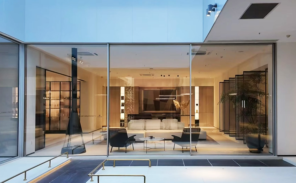ultra slim sliding door