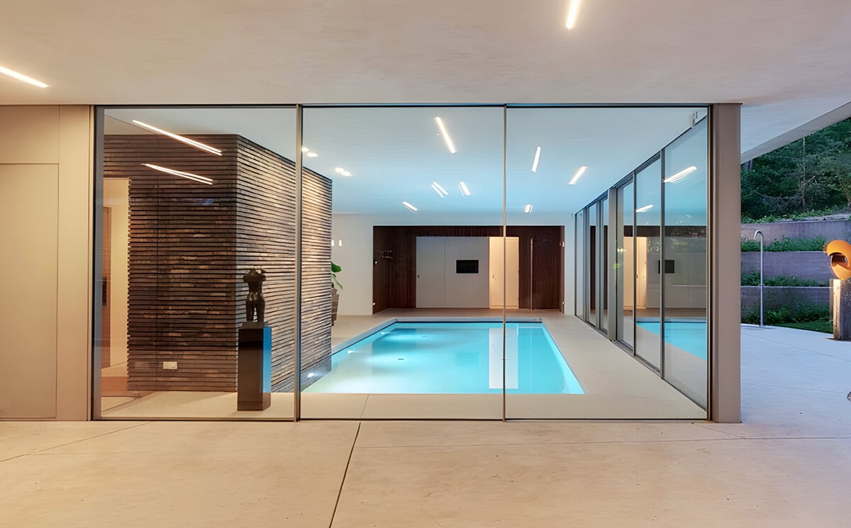 aluminum sliding glass door