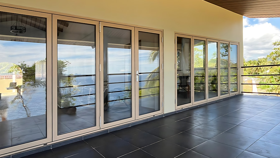 bi-folding glass door accordion doors folding