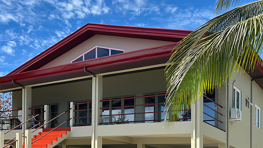 Villa de lujo con vistas al mar en Filipinas: Proyecto de puerta plegable de aleación de aluminio de alta resistencia hecha a medida
