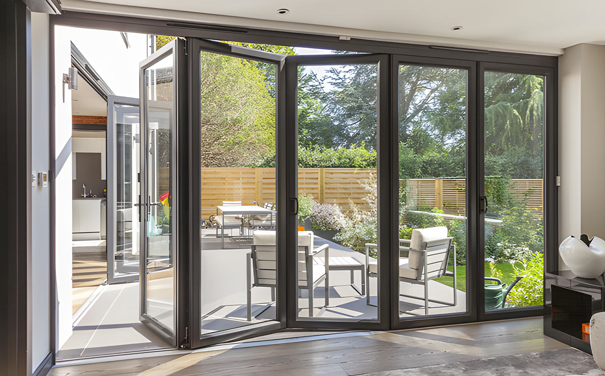 slim aluminum folding doors slim aluminum folding doors